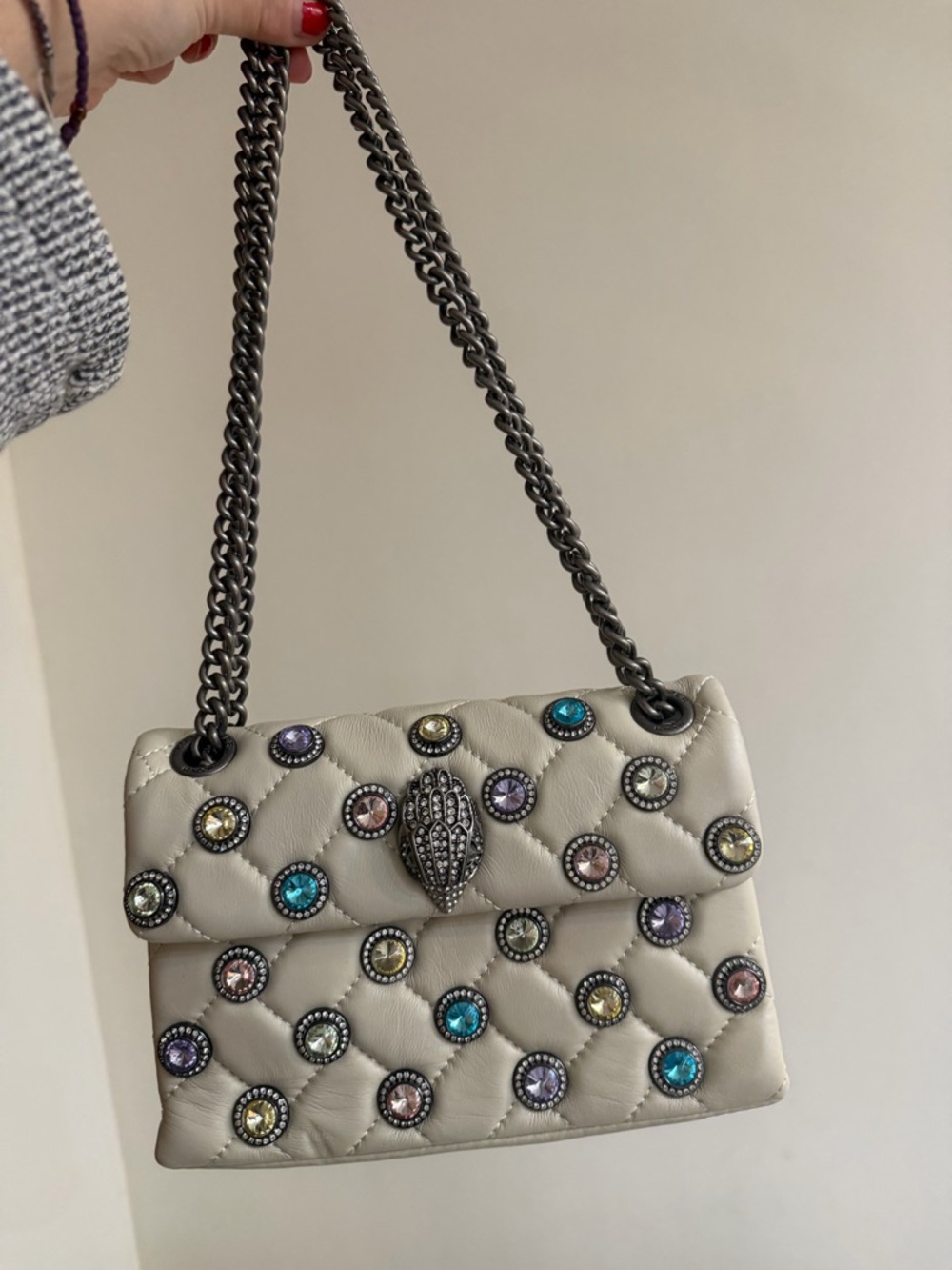 Kurt Geiger London Crystals Mini Kensington Bag